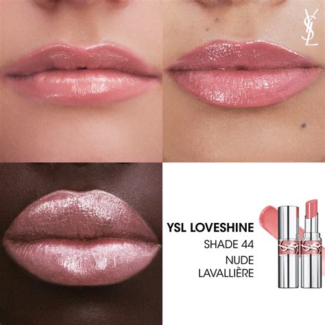 ysl lipstick 44 nude lavalliere|YSL lipstick loveshine.